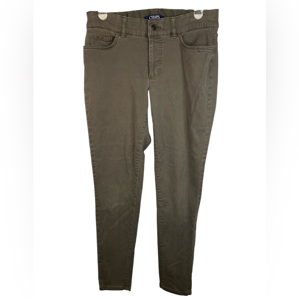 Chaps Dark Olive Slim Fit Pants Women’s Size 6